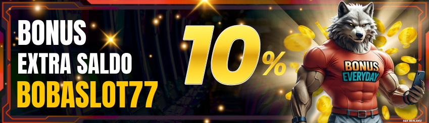 BONUS EXTRA SALDO 10%